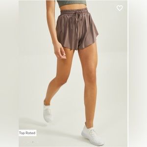 Brown Butterfly Shorts
